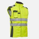 2-in-1 Winter-Softshelljacke Warnschutz