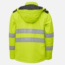 2-in-1 Winter-Softshelljacke Warnschutz