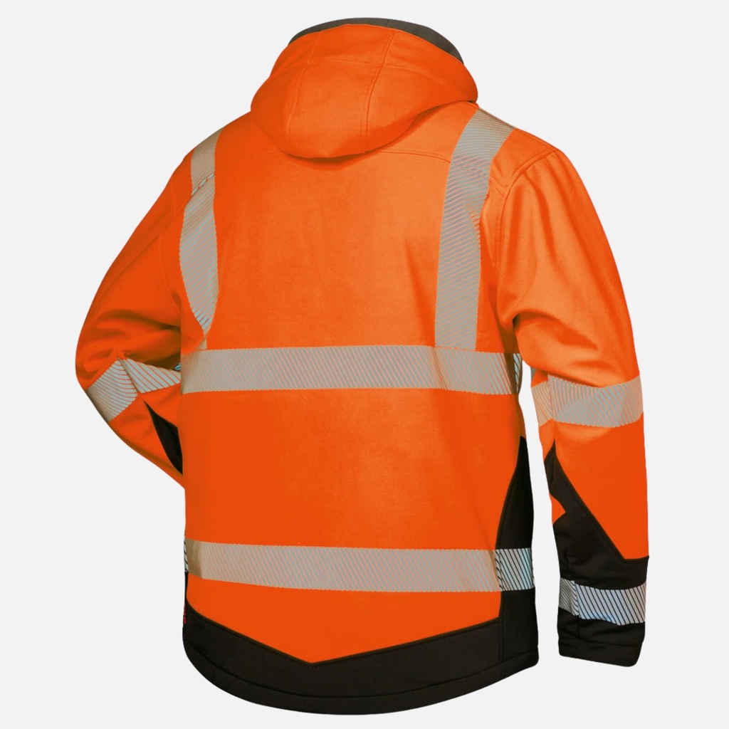 2in1-Winter-Warnschutz-Softshelljacke