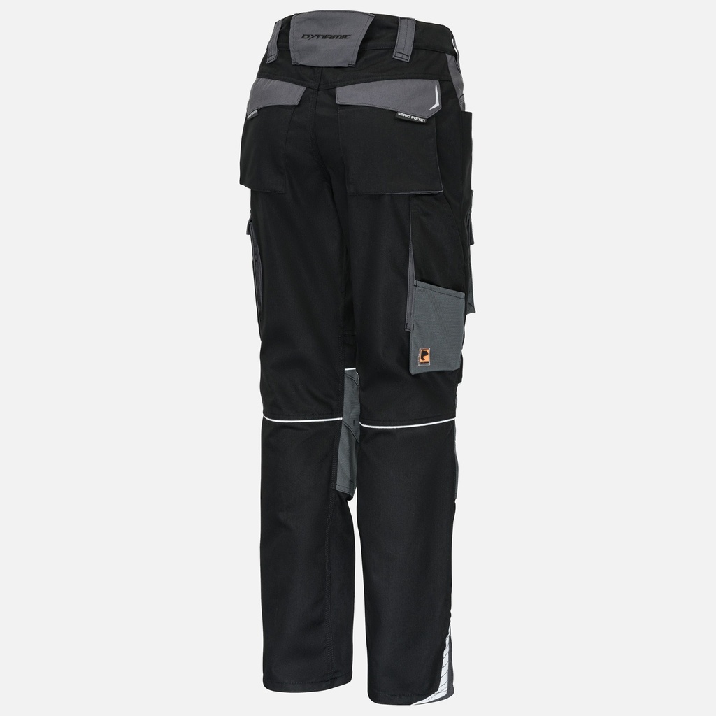 Damen-Hose DYNAMIC BLACK Rücken