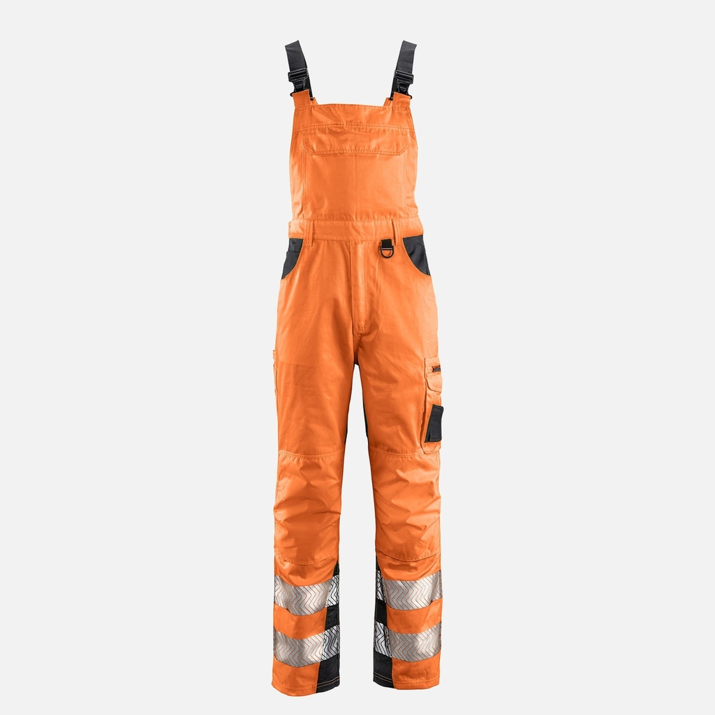 [LHH6001-signalorange-24] Latzhose Image Warnschutz (24, signalorange)
