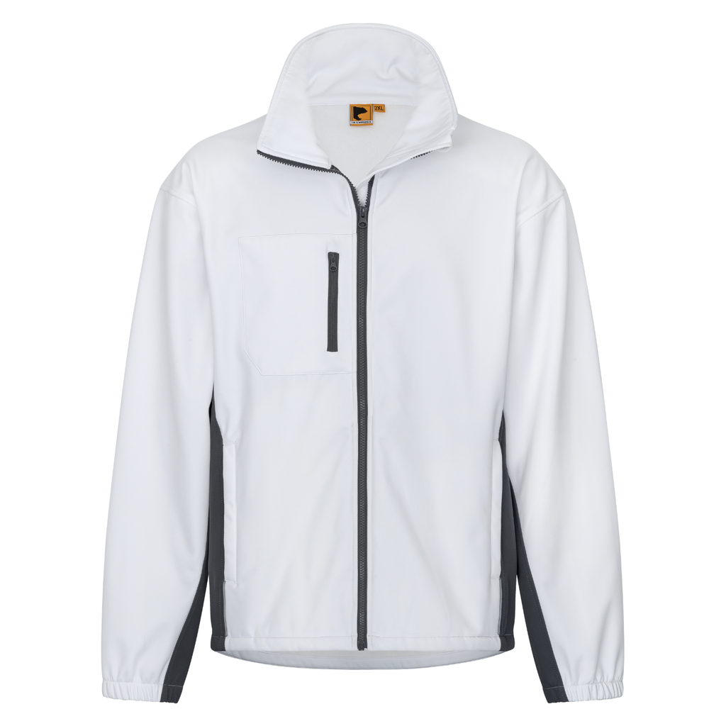 [OJH0100-weiß-S] Softshell-Jacke PROFESSIONAL PRO (S, weiß)