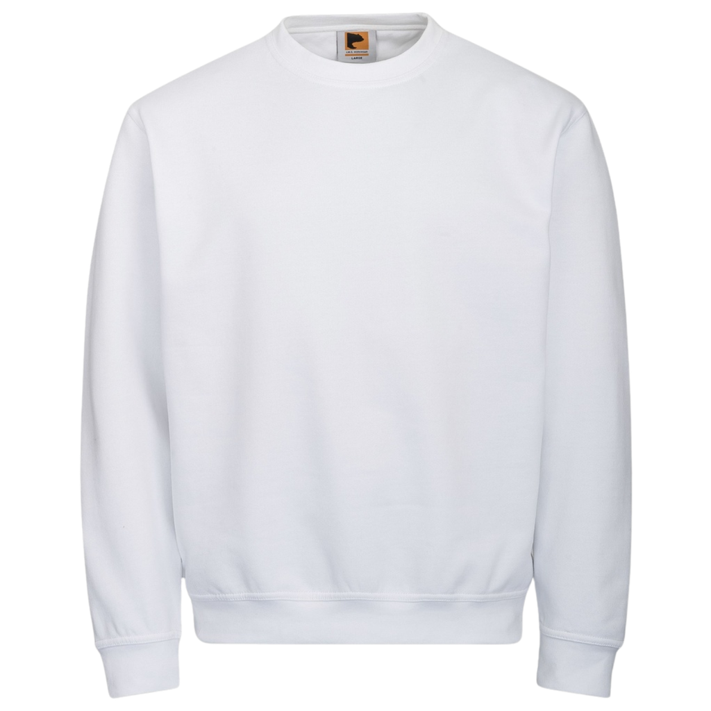 [SWH1100-weiß-S] Sweatshirt ENERGY (S, weiß)