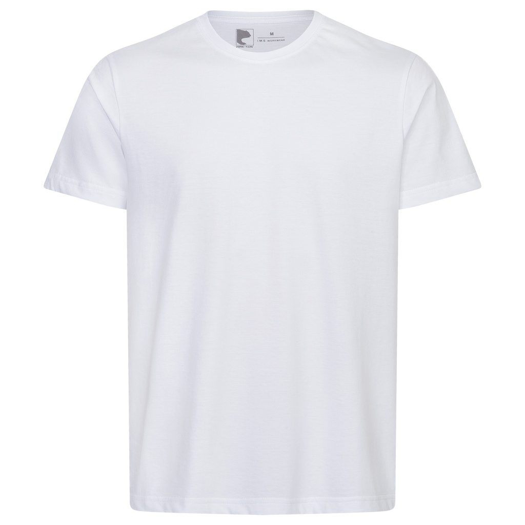 [TSH2101-weiß-S] T-Shirt DYNAMIC Modern Fit (S, weiß)