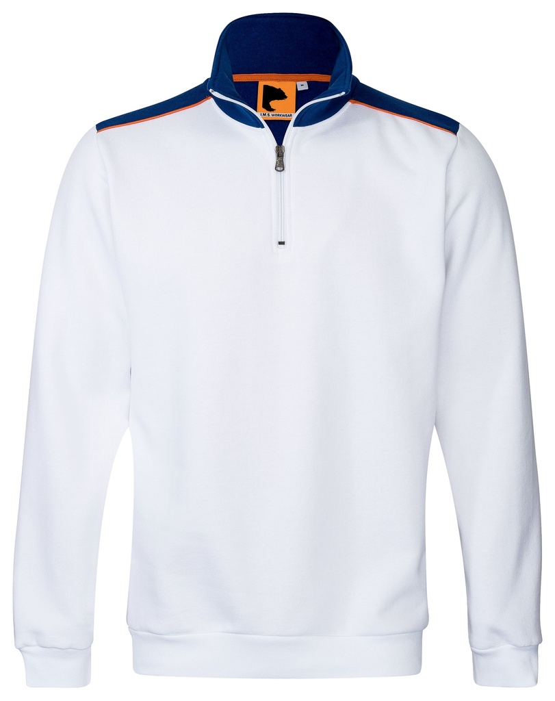 [SZH2110-S] ZIP-Neck-Sweater DYNAMIC COLOUR (S)