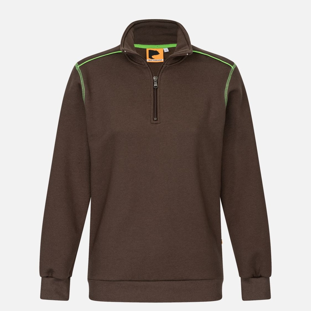 [SZH2160-XL] ZIP-Neck-Sweater DYNAMIC SUPREME