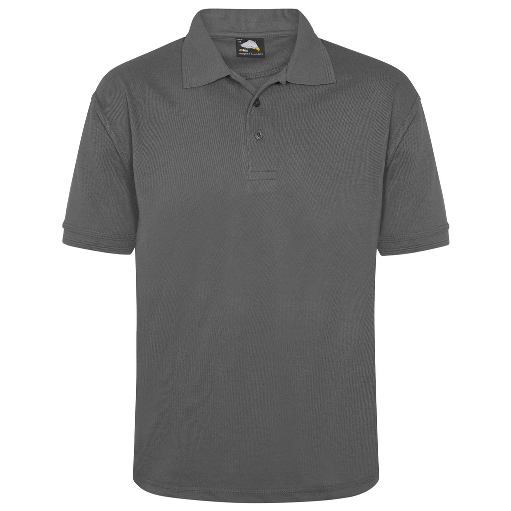 [PSH4000-grau-S] Polo-Shirt MASTER grau (S)