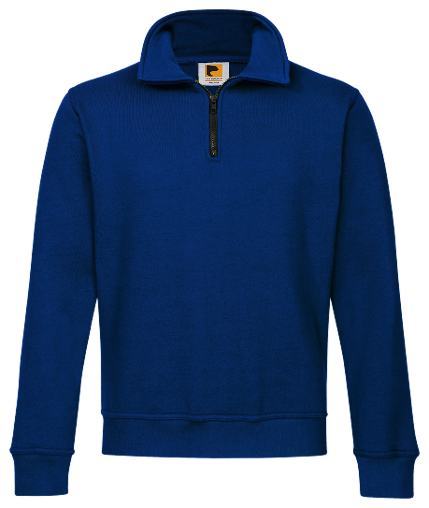 [SZH1100A-marine-S] ZIP-Neck-Sweater ENERGY marine A (S)