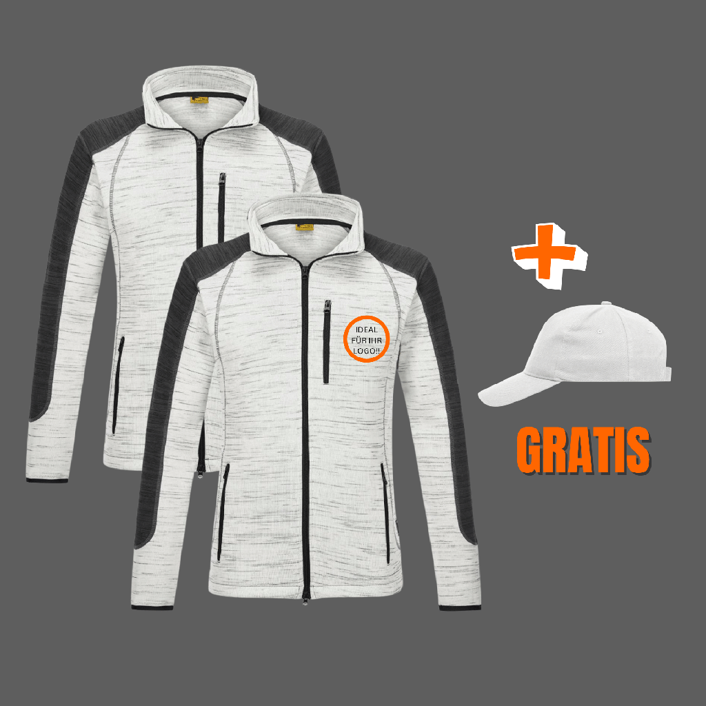 Strickfleece-Jacke-Set DYNAMIC PRO
