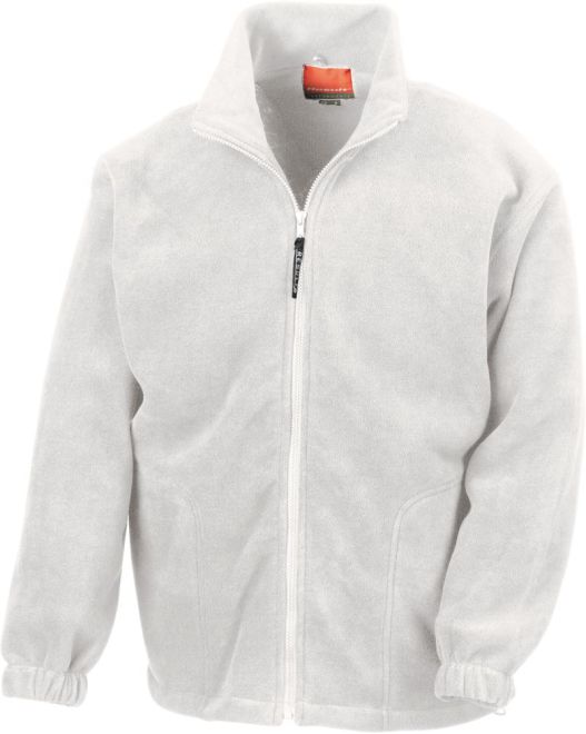 [FJH4000-weiß-XS] Fleecejacke FJORD (XS, weiß)