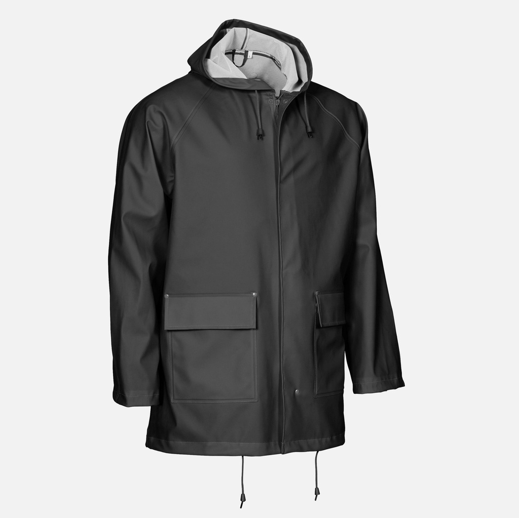 [RJH-6200-00-senfgelb-XS] Regenjacke RAIN (XS, Senfgelb)