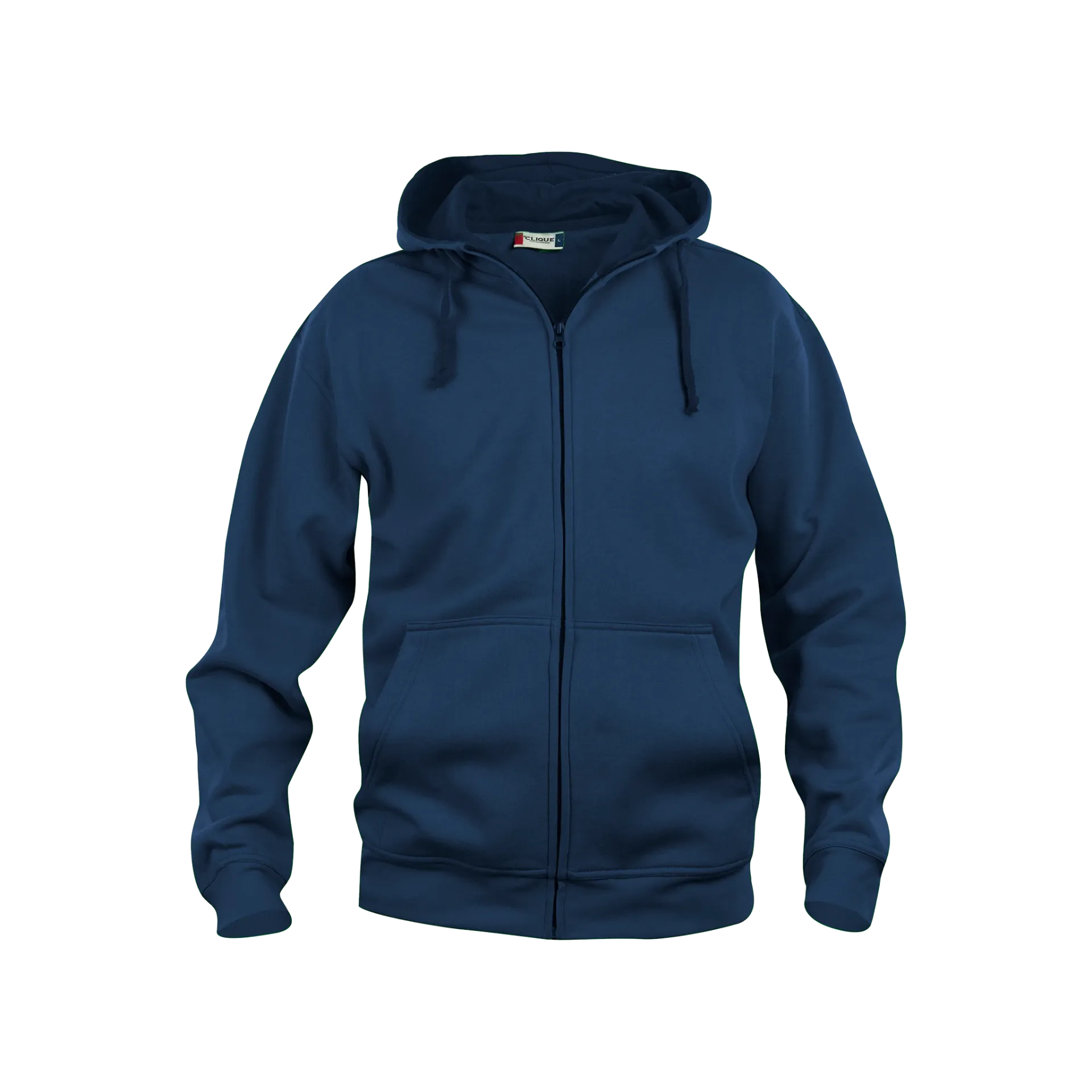 [KJH-5100-00-marineblau-XS] Kapuzen-Sweatjacke MASTER (XS, Marineblau)