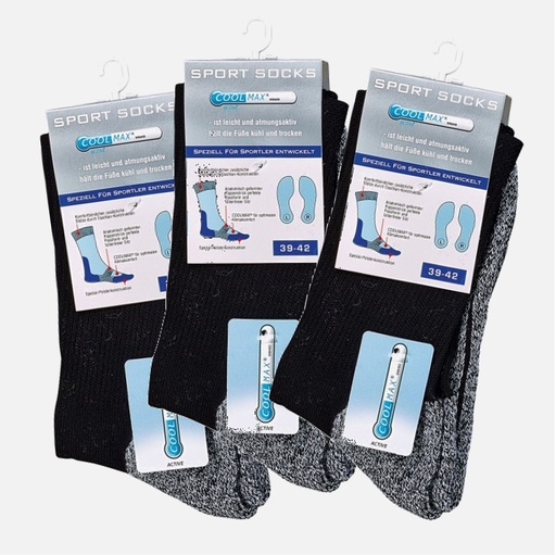 Socken 3er Pack COOLMAX