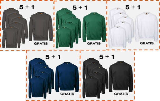 Aktions-Set 5+1: Sweatshirt ENERGY