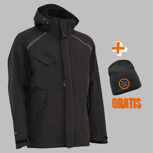 Regenjacke-Set STRETCH schwarz