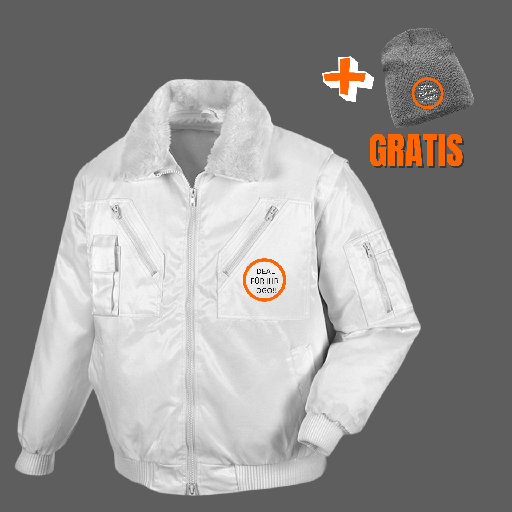 4in1 Winterjacke-Set QUATTRO weiß